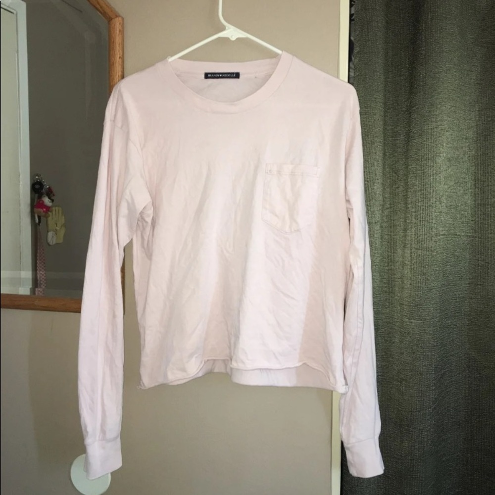 Pink long sleeve brandy Melville